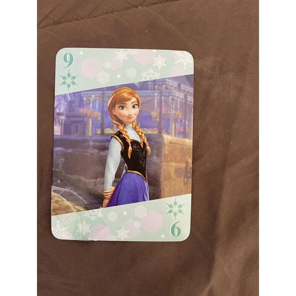 Disney FROZEN PLAYING CARDS Anna & Elsa JUMBO  Kids Childrens Card Game Deck 54
